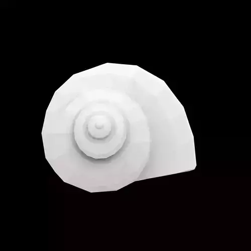 Snail Shell Ornament 3D Print Model