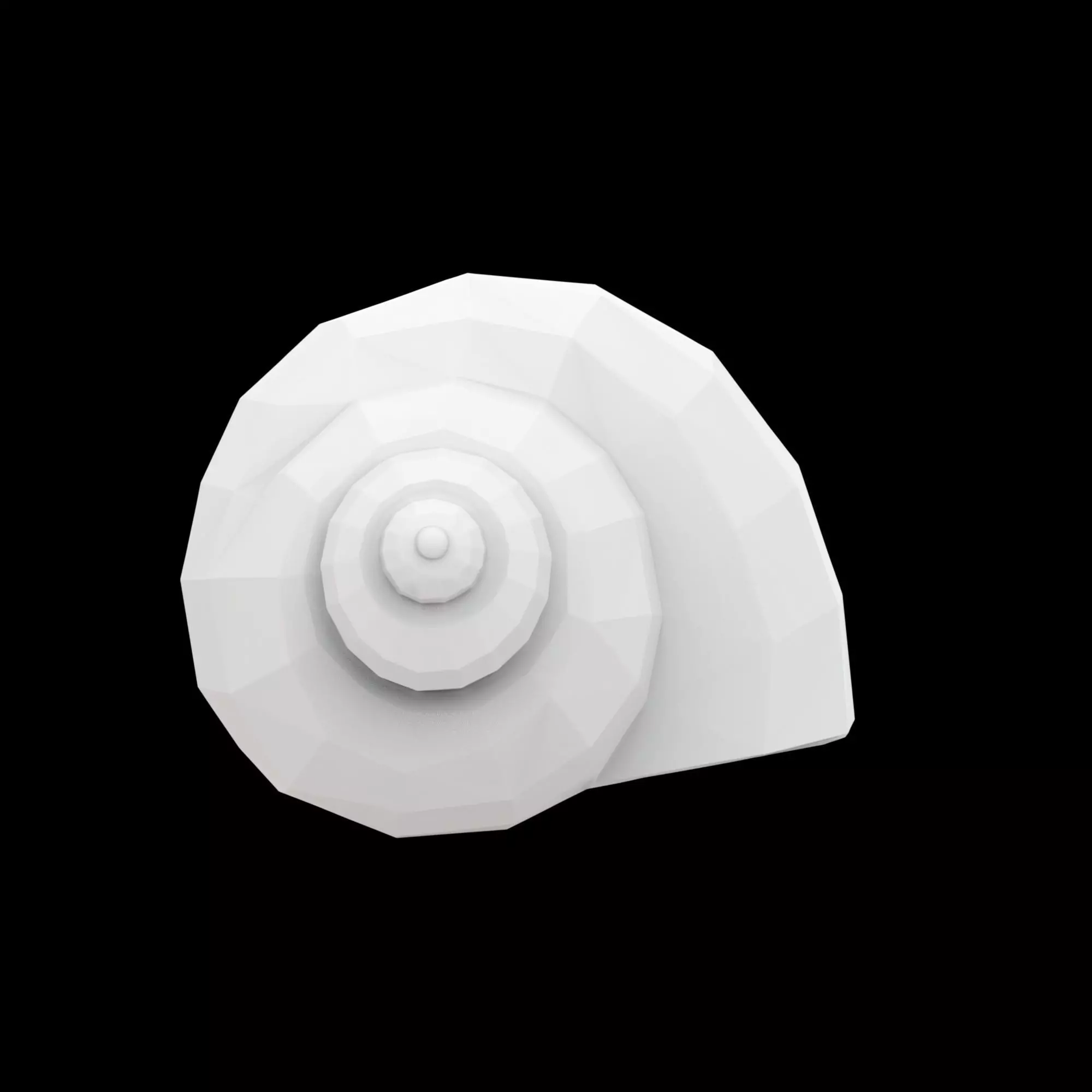 Snail Shell Ornament 3D Print Model 3D print model_0