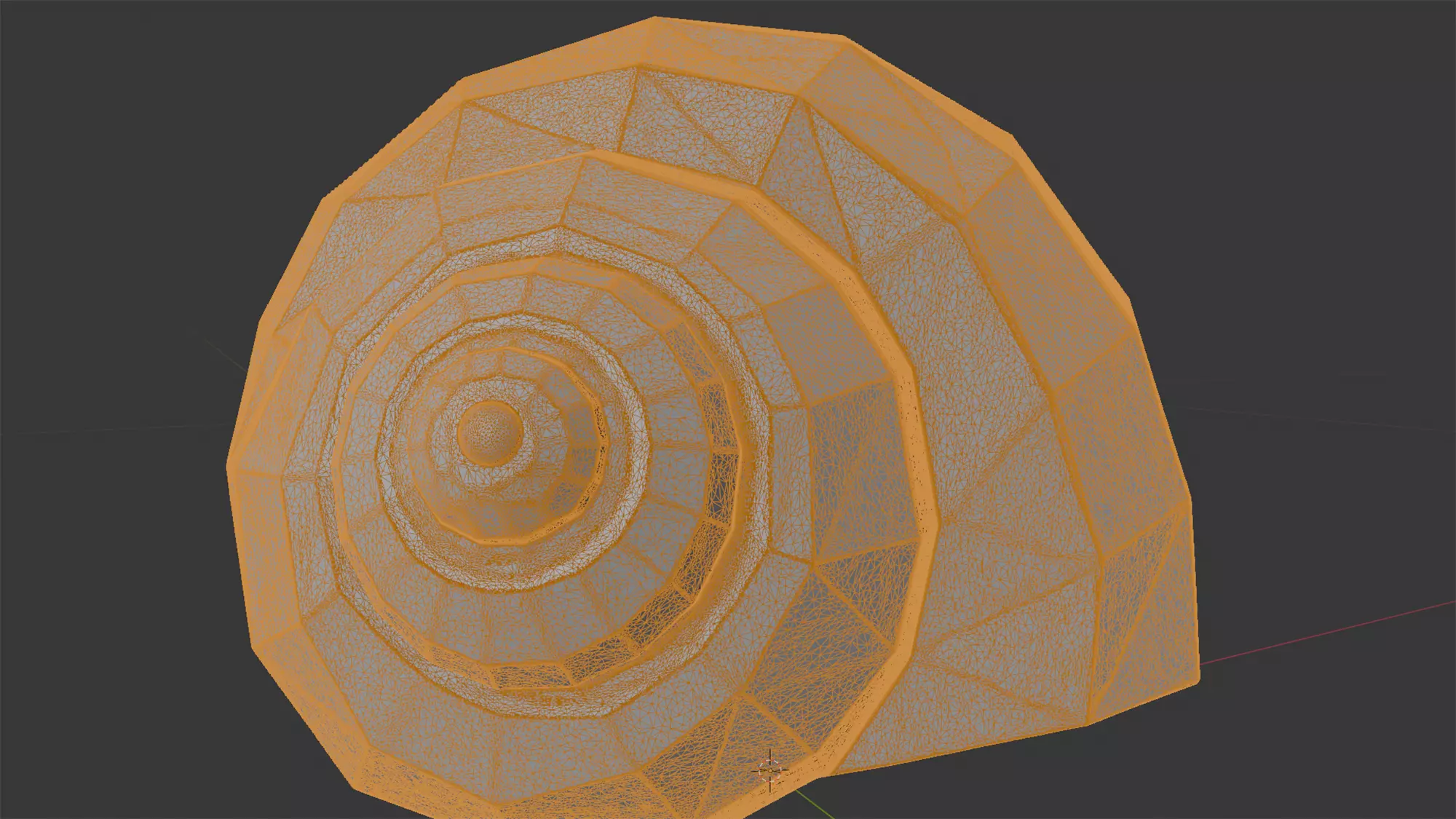 Snail Shell Ornament 3D Print Model 3D print model_5