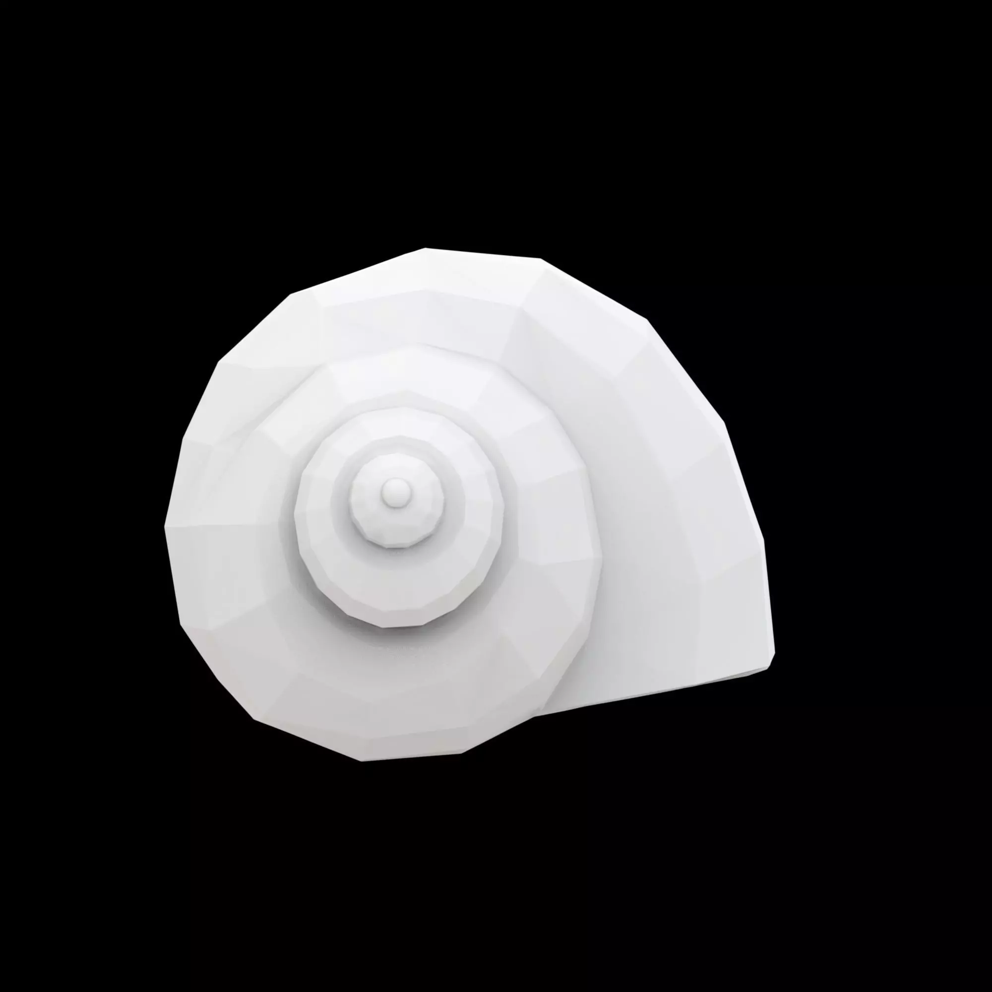 Snail Shell Ornament 3D Print Model 3D print model_4