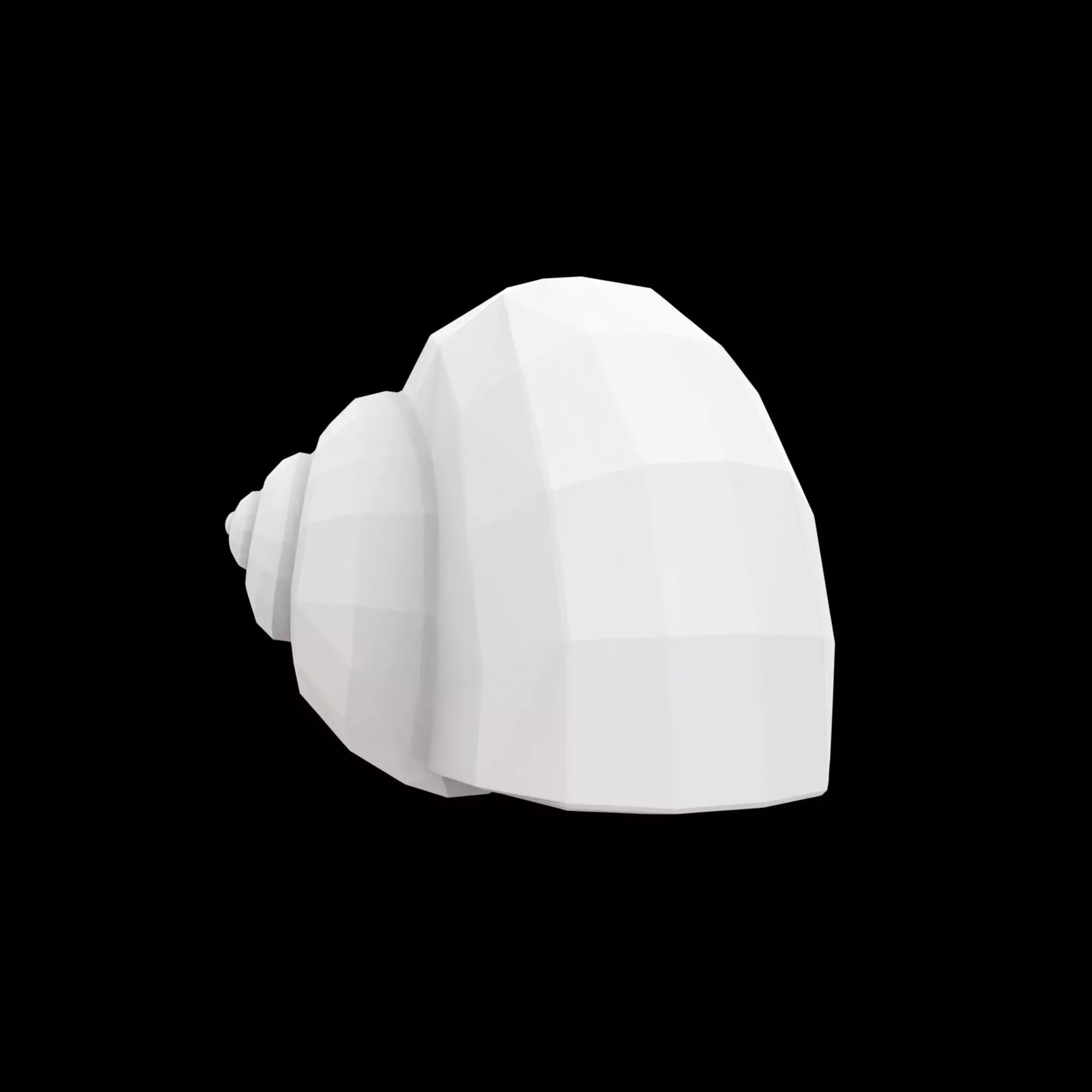 Snail Shell Ornament 3D Print Model 3D print model_1