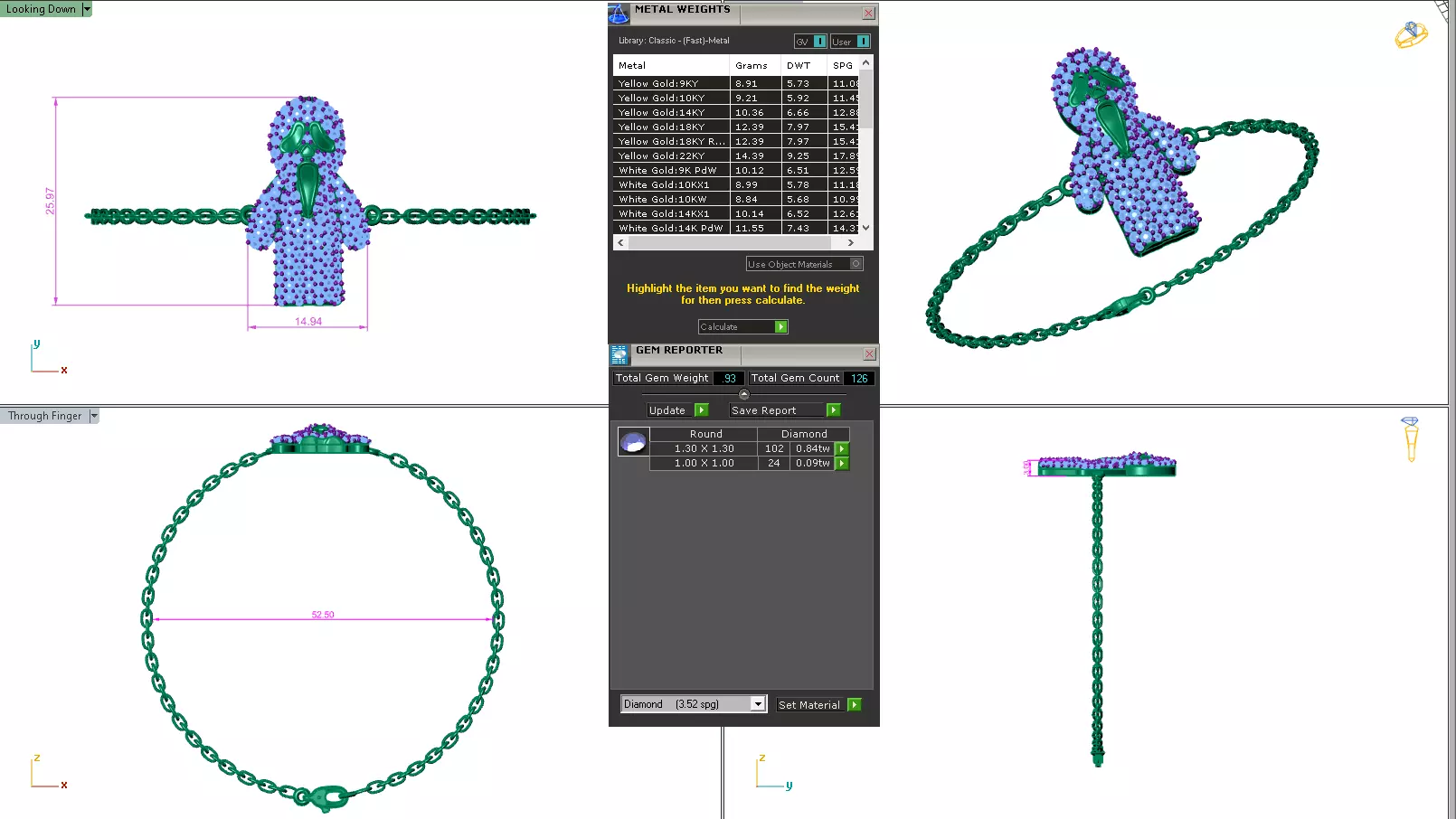 Ghost Scream Bracelet 3dm stl renders details 3D print model_2