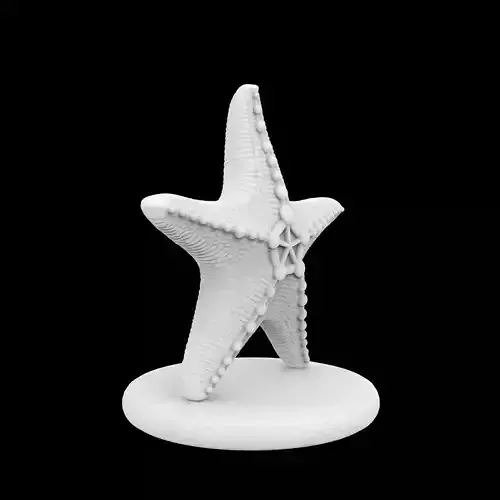 Starfish Sculpture 3D Print Model
