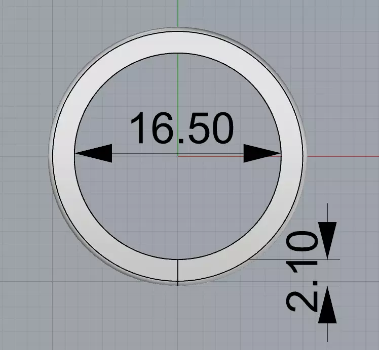 Ring Armenian letters 3D print model_7