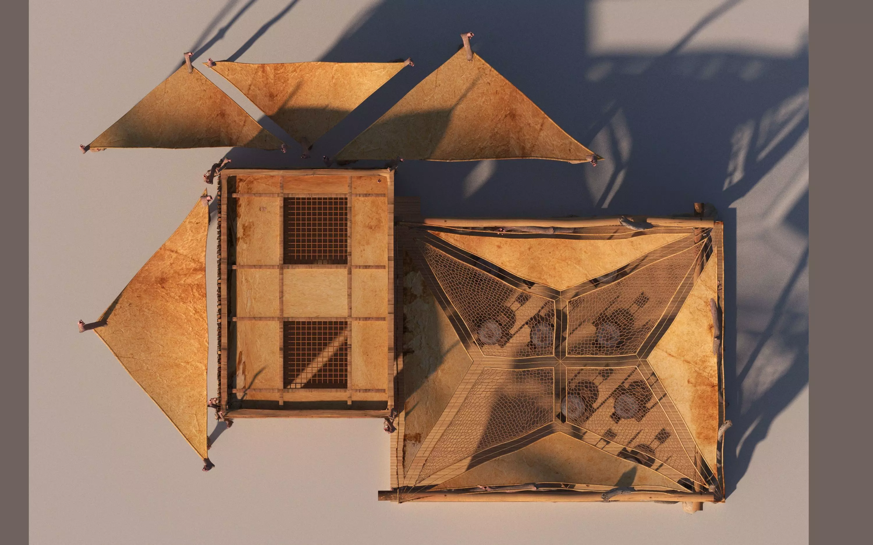 Adventure Cafe Low-poly 3D model_7