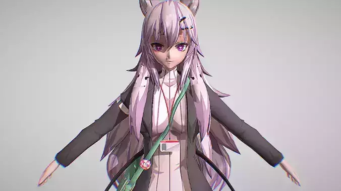 Vista - Artificial Human Fox Hybrid - Soulworker - Cute Girl