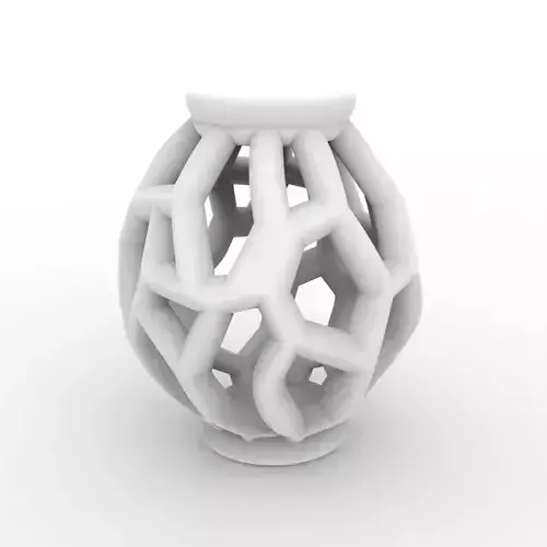 Voronoi Lantern 3D Print Model