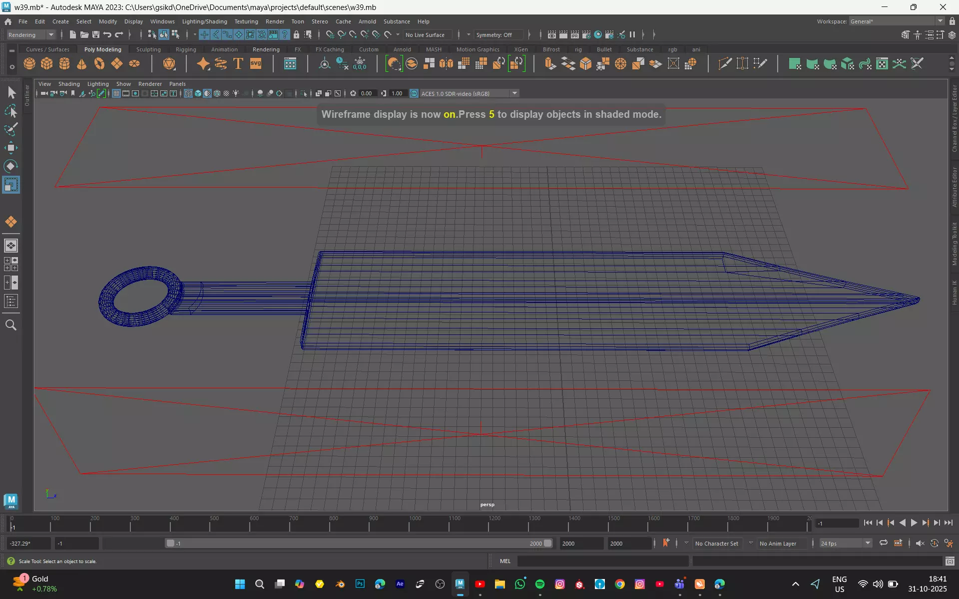 SWORD MODEL Low-poly 3D model_5