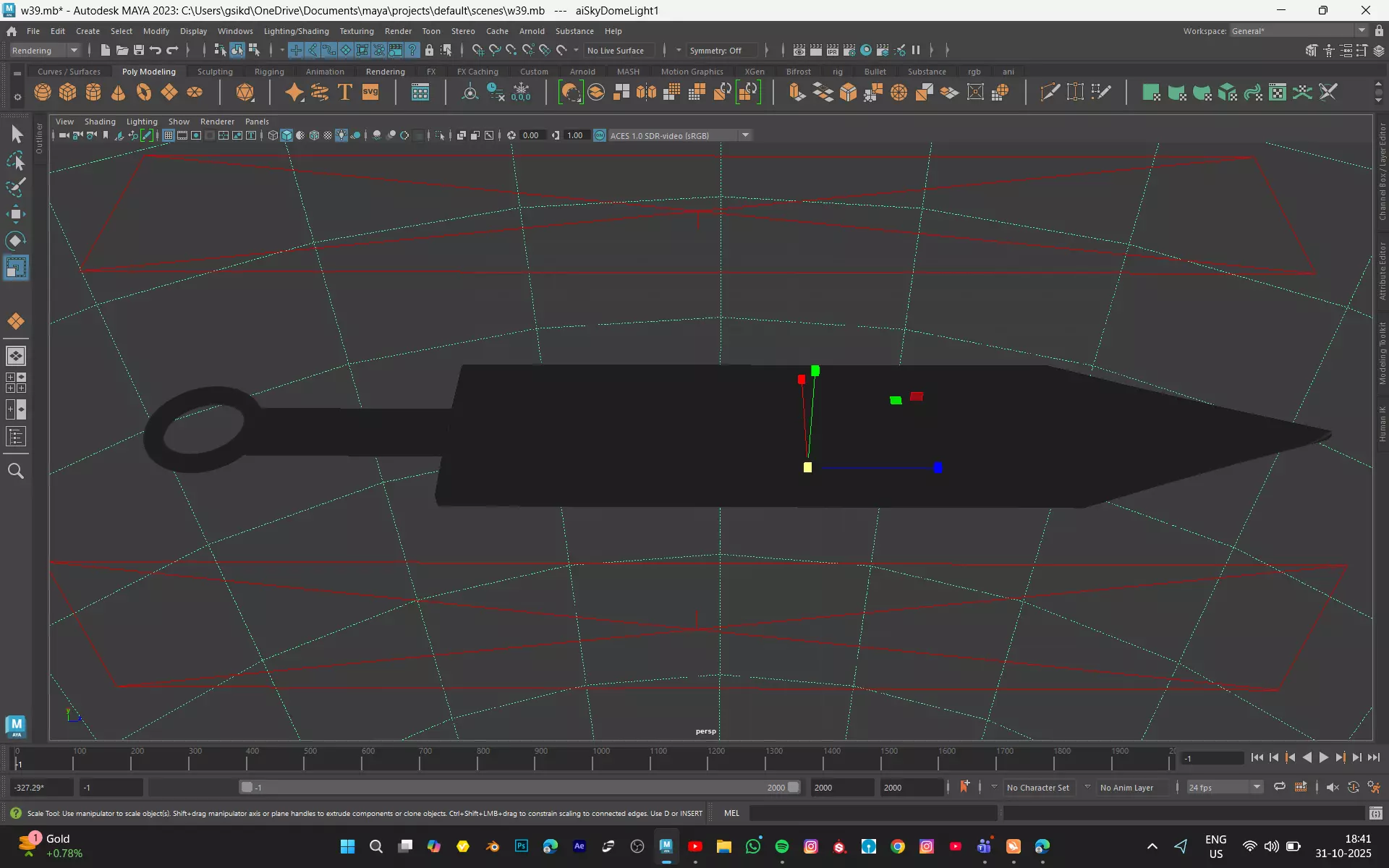 SWORD MODEL Low-poly 3D model_2