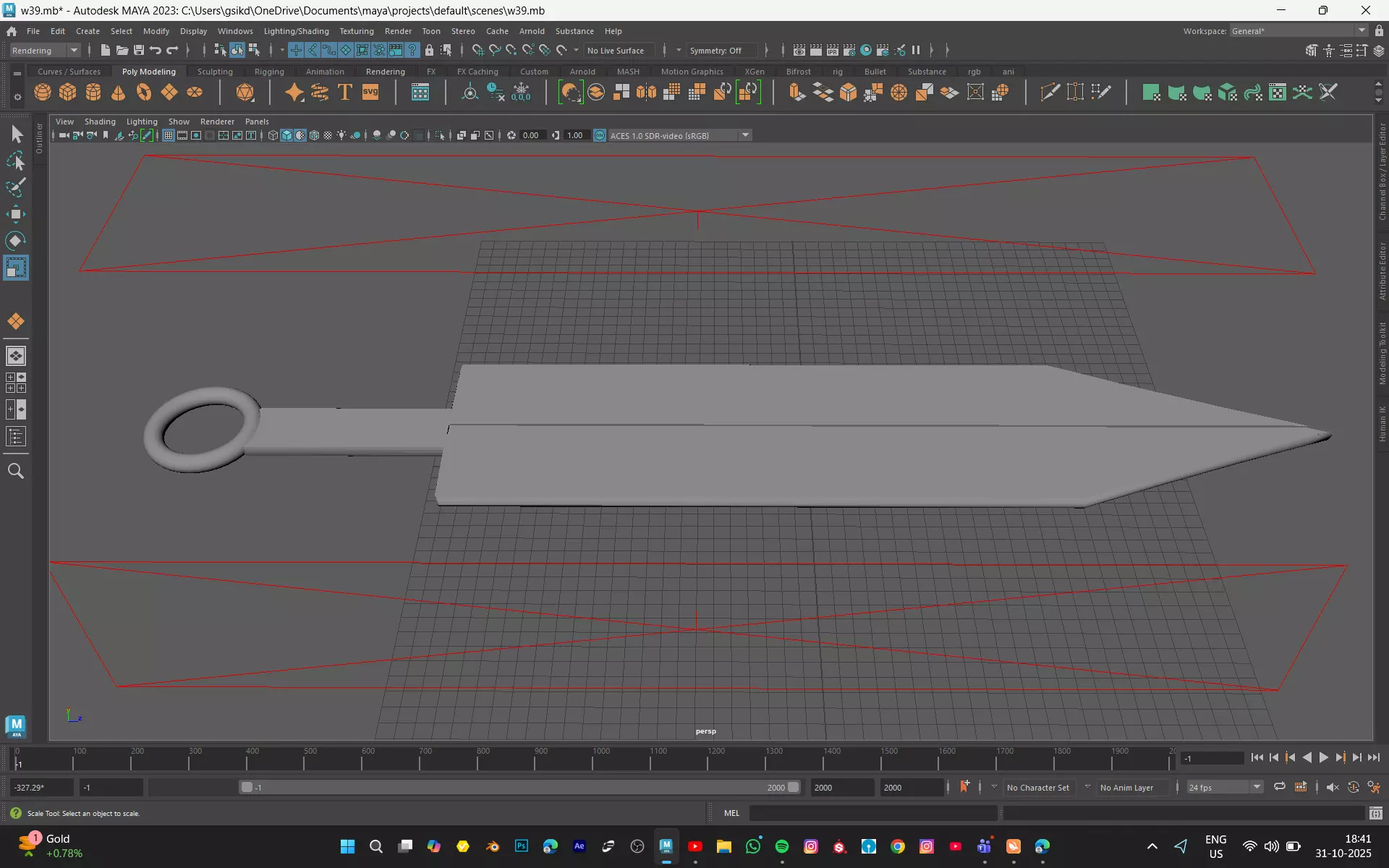 SWORD MODEL Low-poly 3D model_4