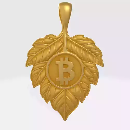BTC Crypto Pendant Keychain 11
