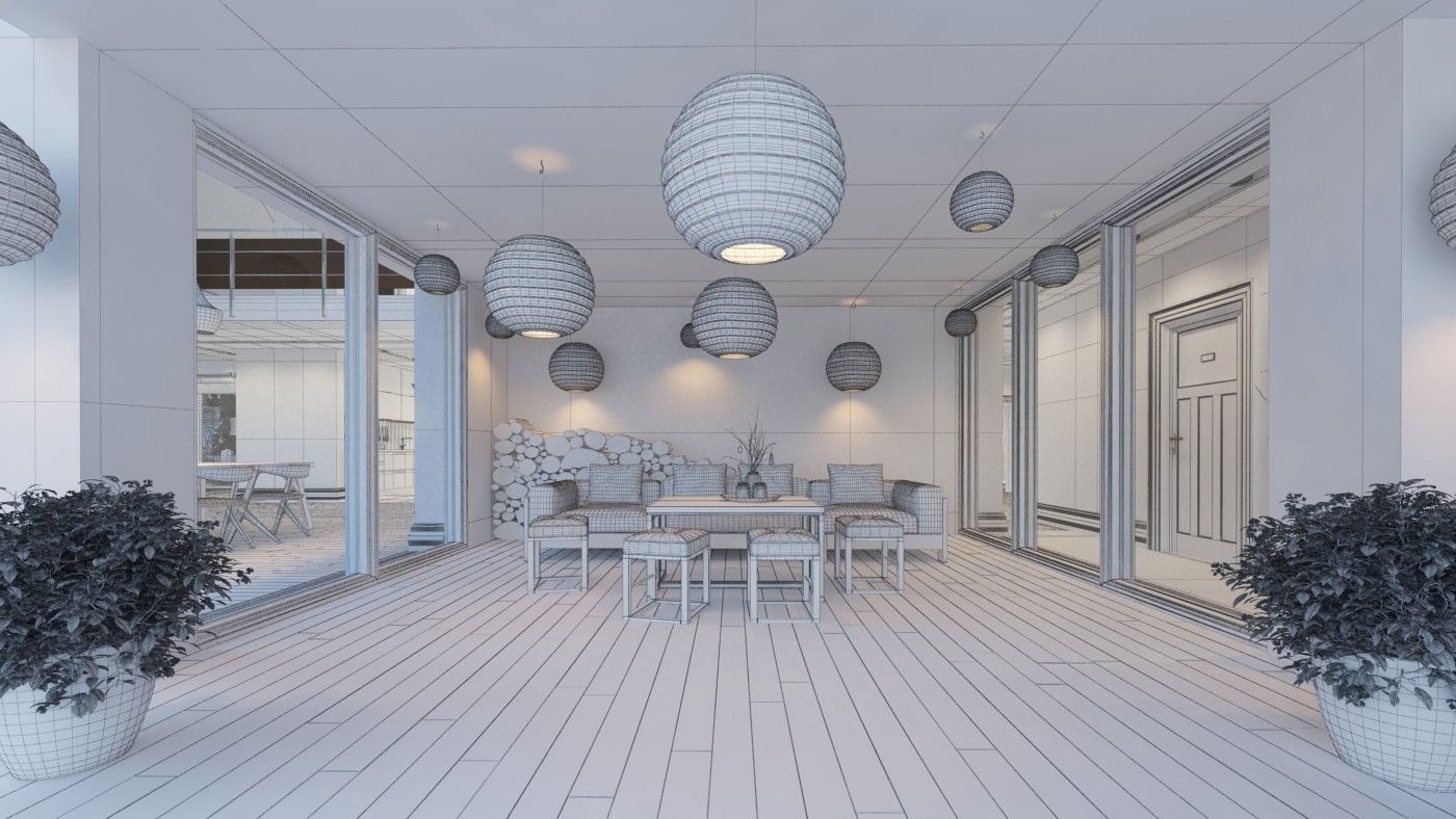 Archexteriors vol 29 - building with interiors and exterior view 3D model_30