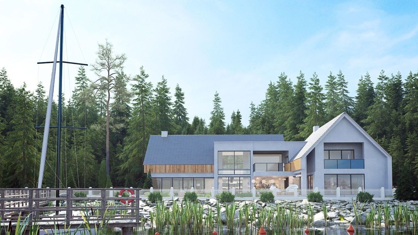 Archexteriors vol 29 - building with interiors and exterior view 3D model_10