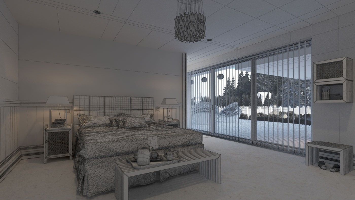 Archexteriors vol 29 - building with interiors and exterior view 3D model_32