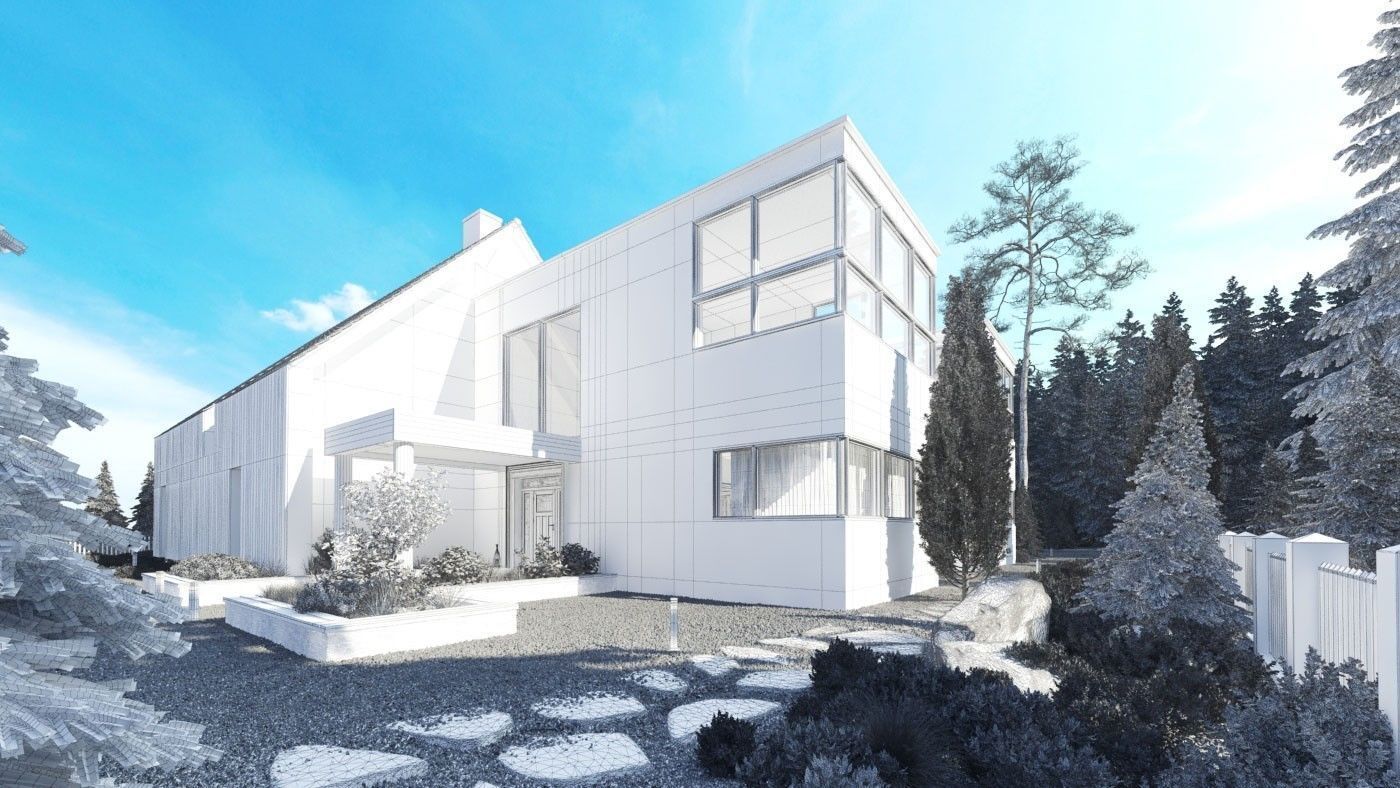 Archexteriors vol 29 - building with interiors and exterior view 3D model_7