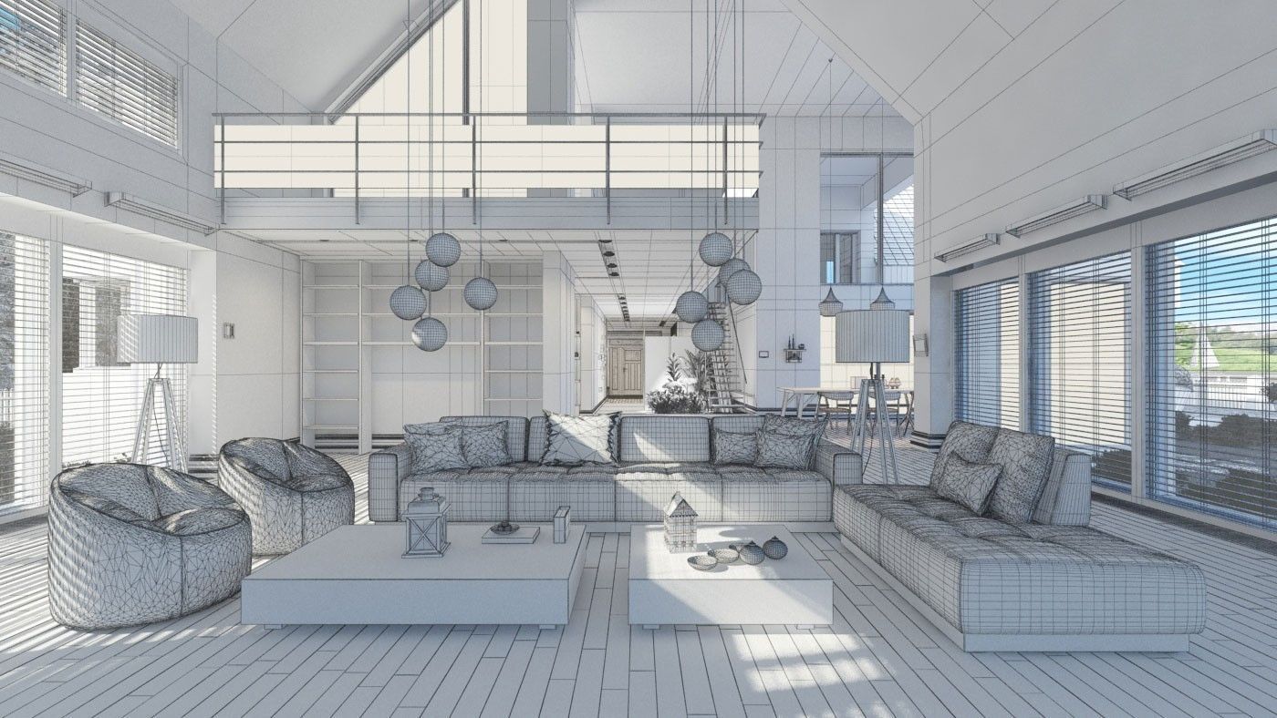 Archexteriors vol 29 - building with interiors and exterior view 3D model_14