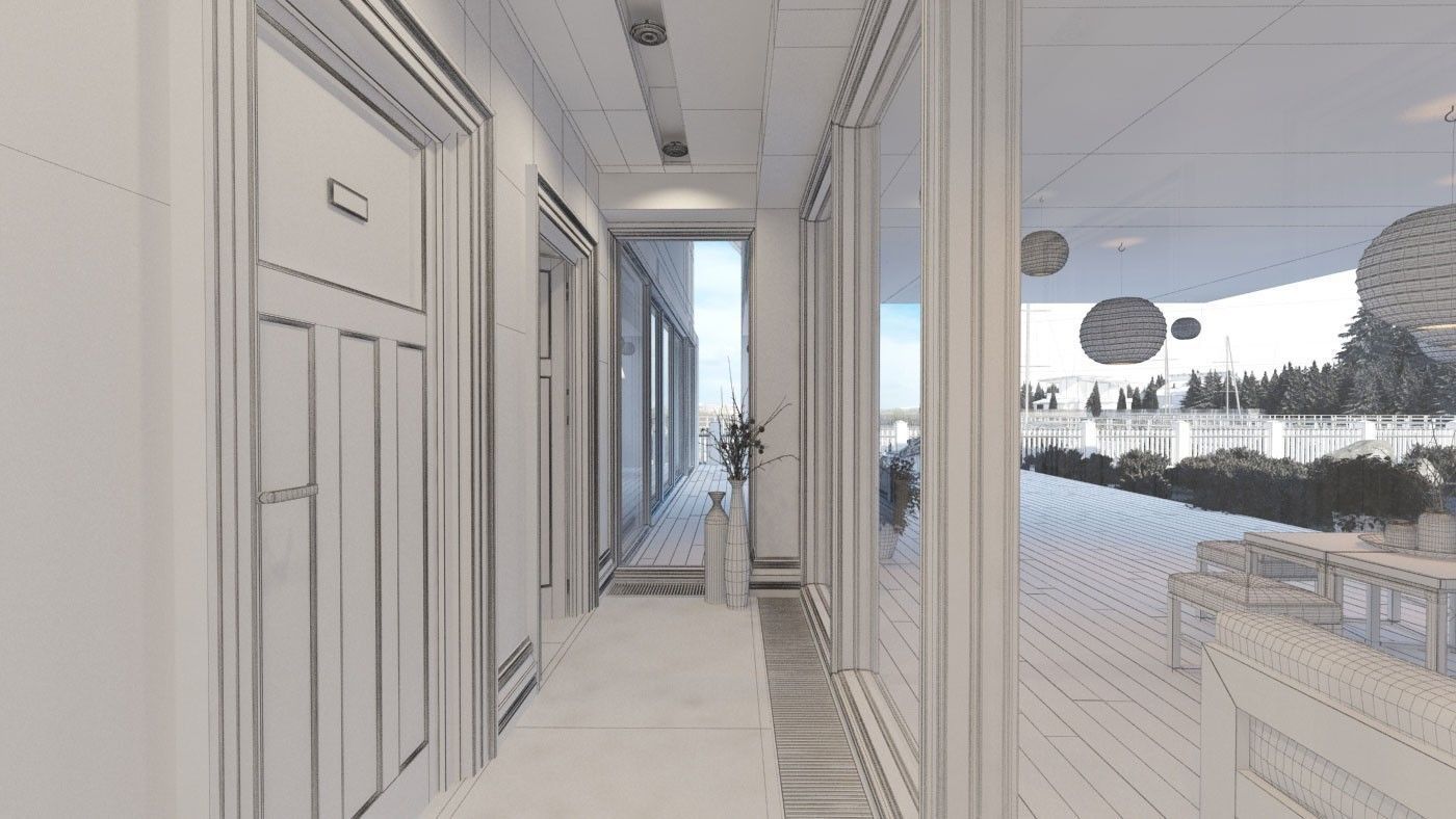 Archexteriors vol 29 - building with interiors and exterior view 3D model_28