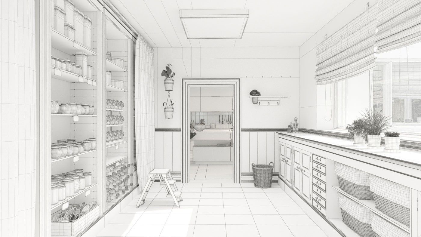 Archexteriors vol 29 - building with interiors and exterior view 3D model_22