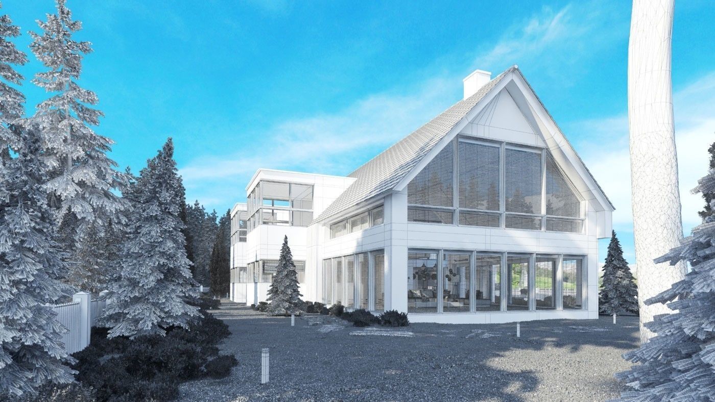 Archexteriors vol 29 - building with interiors and exterior view 3D model_5