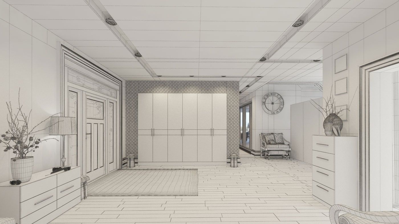 Archexteriors vol 29 - building with interiors and exterior view 3D model_24