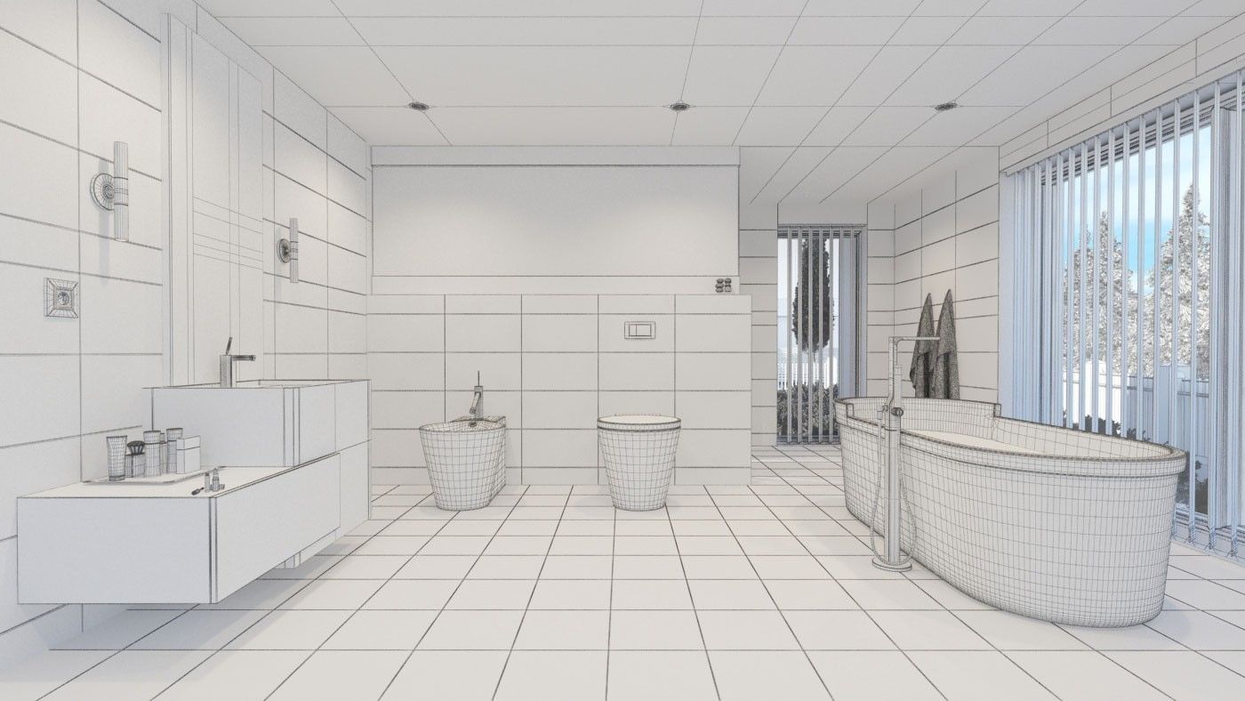 Archexteriors vol 29 - building with interiors and exterior view 3D model_36