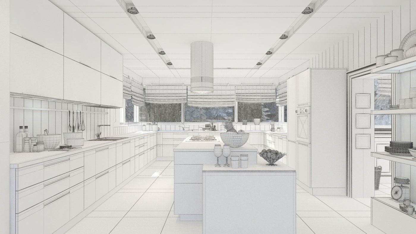 Archexteriors vol 29 - building with interiors and exterior view 3D model_20