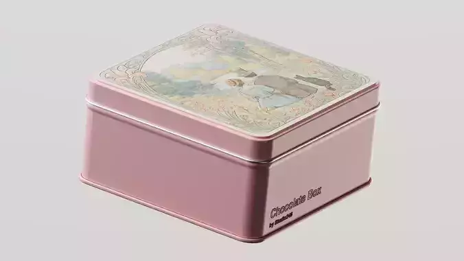 Chocolate Box 3D model