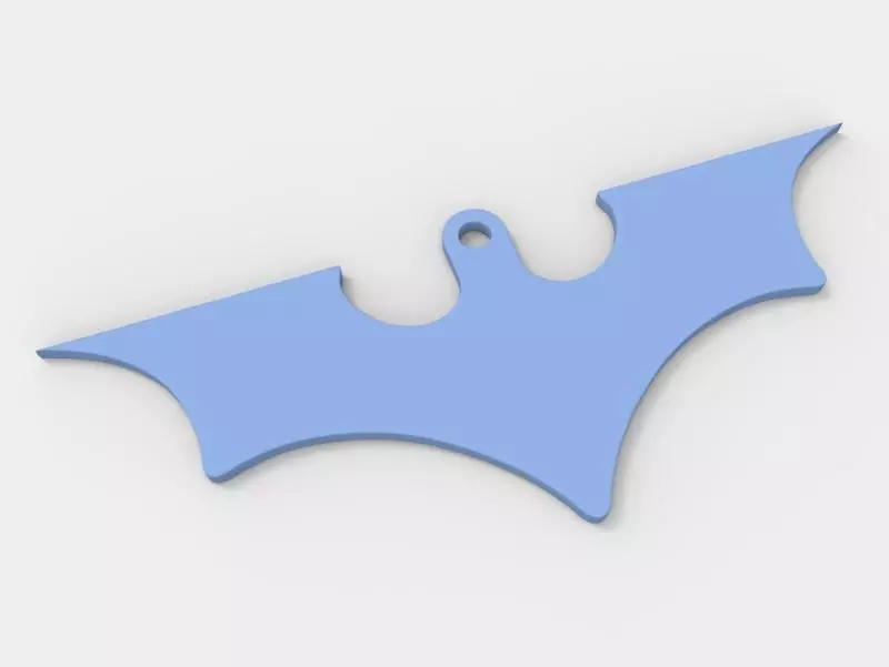 The Bat Sign 3D model_1