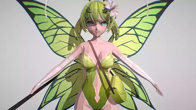 Fairy Fighter Or Leader - Soulworker - Cute Anime Girl