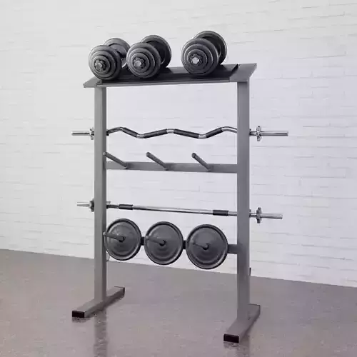 Gym equipment 18 am169 3D model