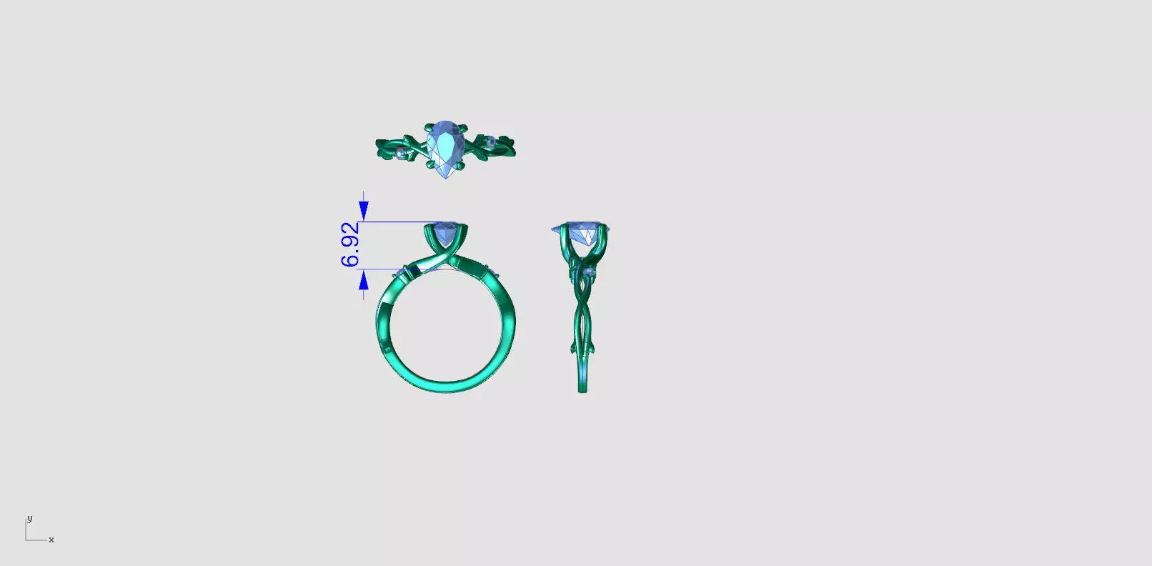 ZAB005 PEAR 3D print model_9