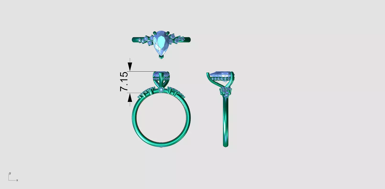 ZAB006 PEAR 3D print model_9