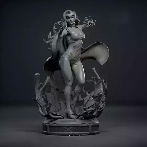 Polaris  3D Printable STL Miniature Fantasy Tabletop Model 3D print model