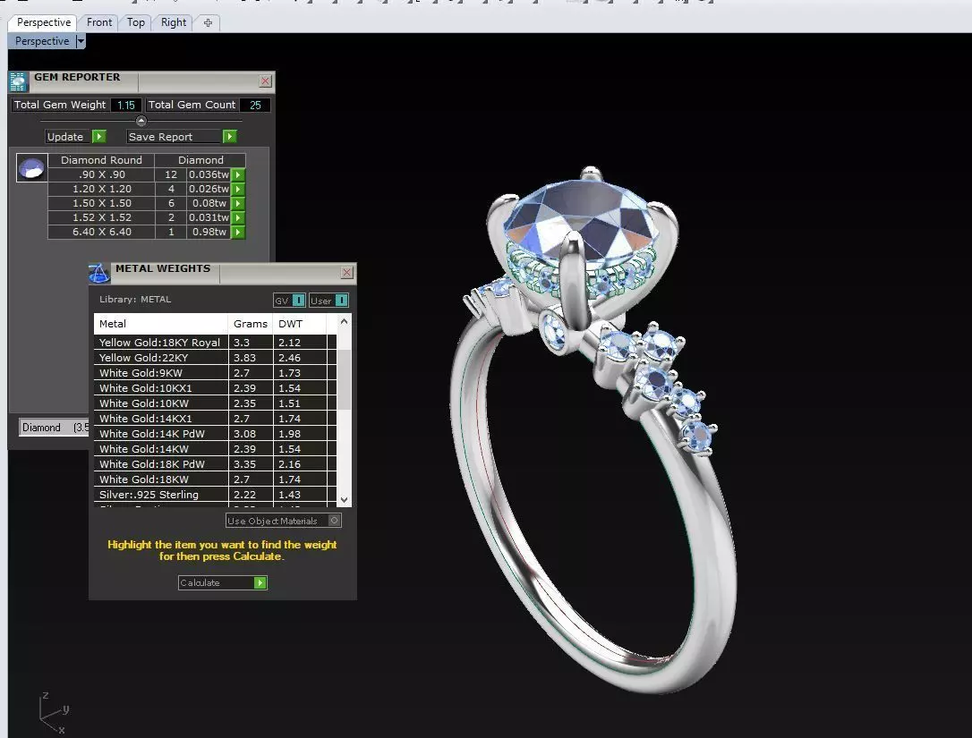 ZAB006 ROUND 3D print model_7