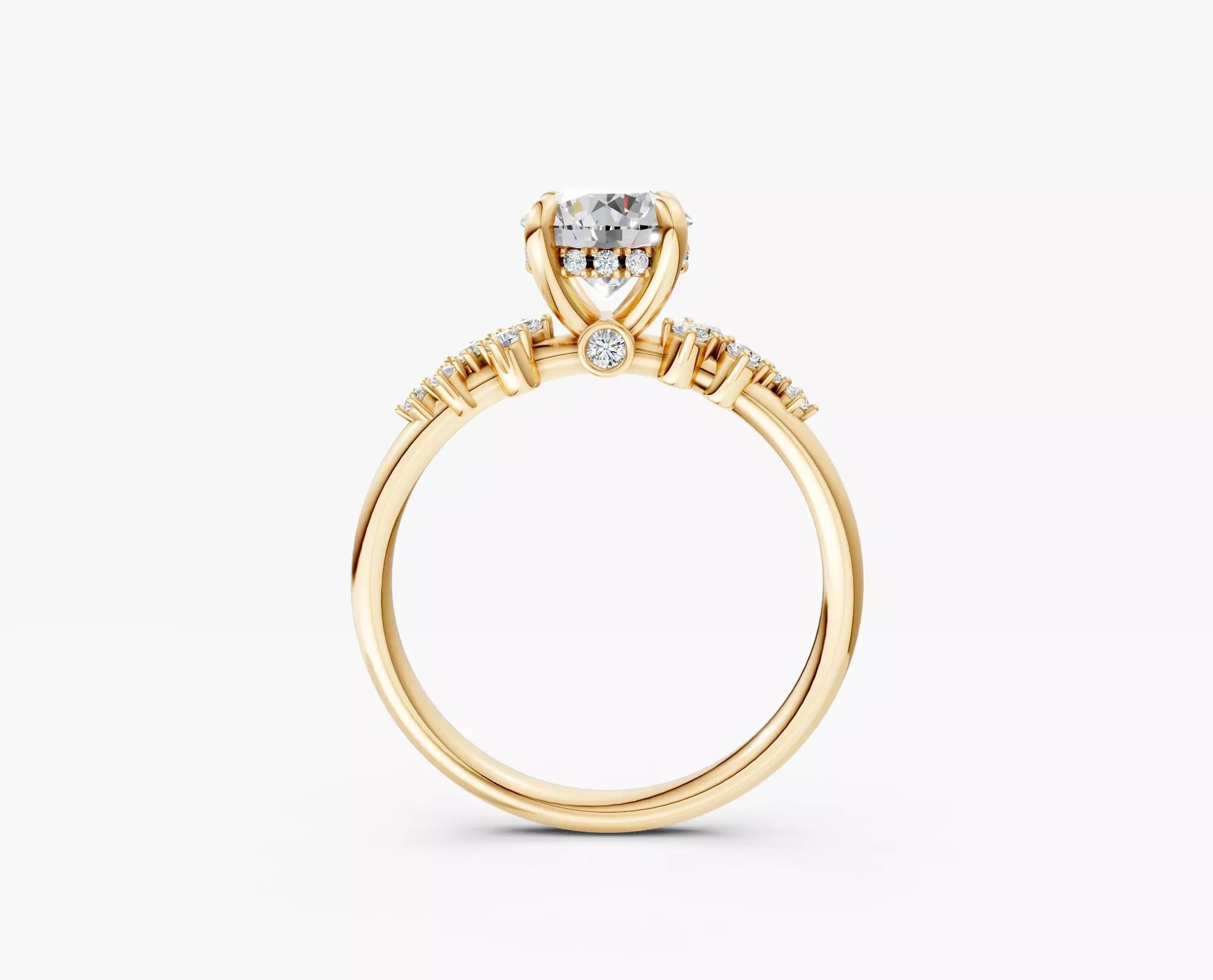 ZAB006 ROUND 3D print model_3