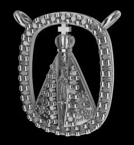 Escapulario Nossa Senhora Cravejada