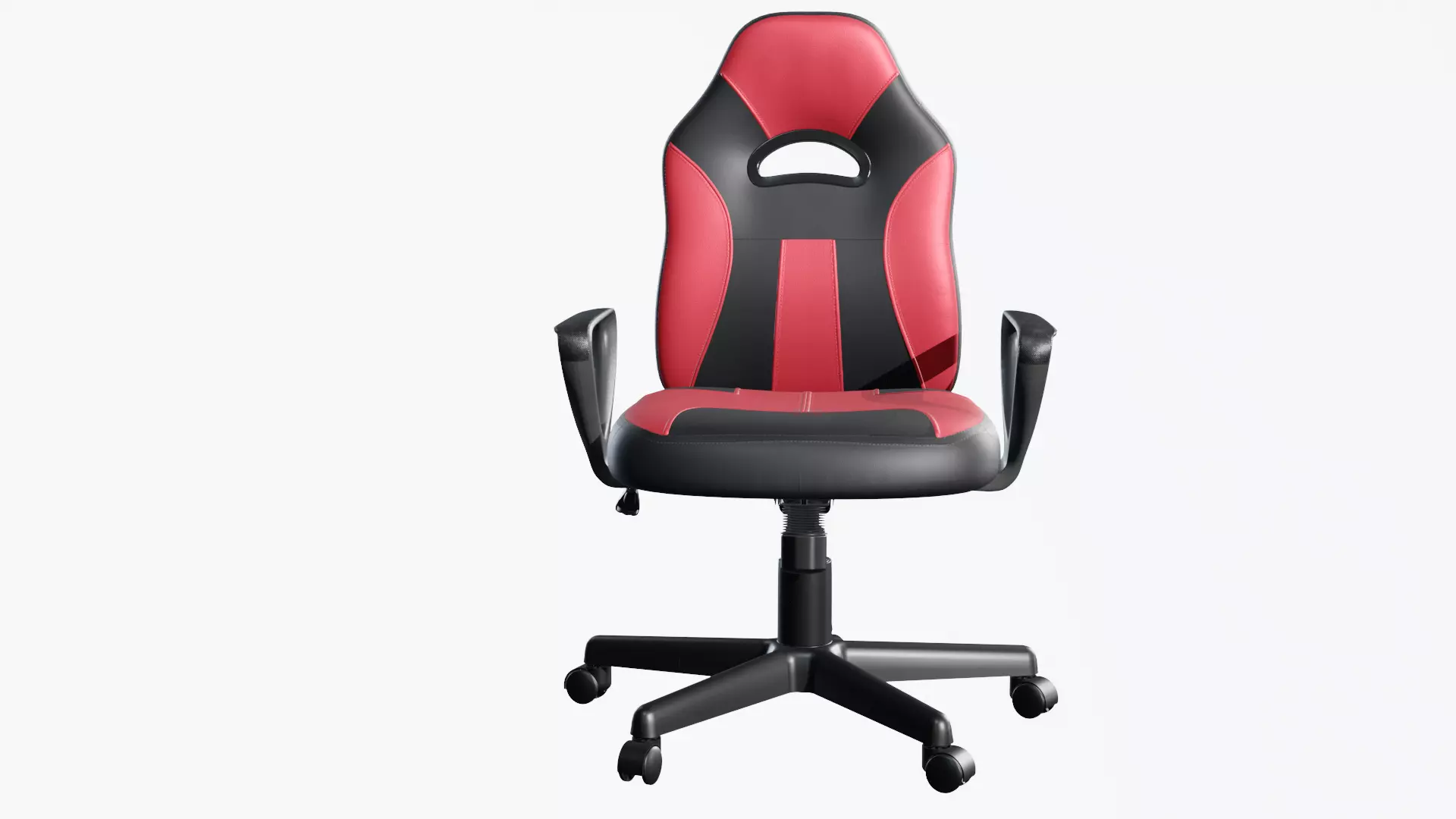 Gaming Chair Low-poly 3D model_2