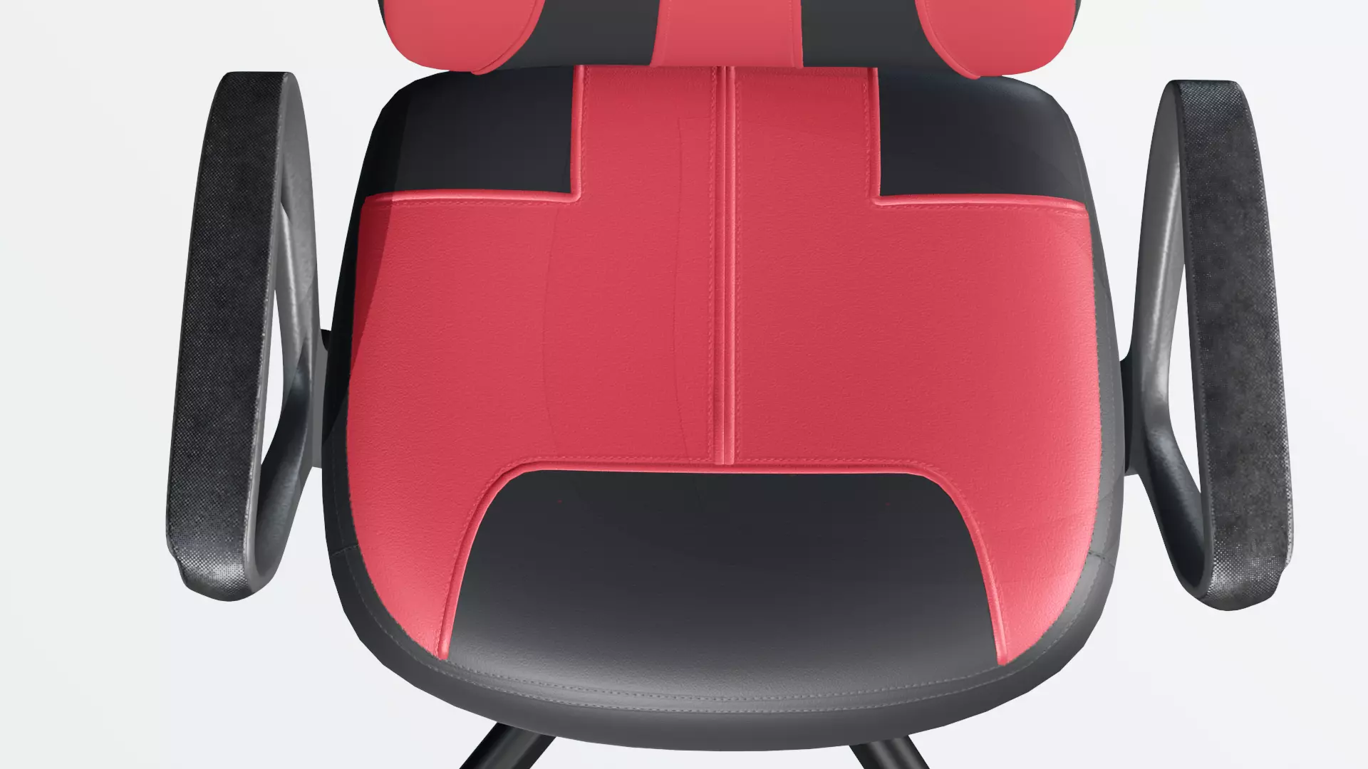 Gaming Chair Low-poly 3D model_8