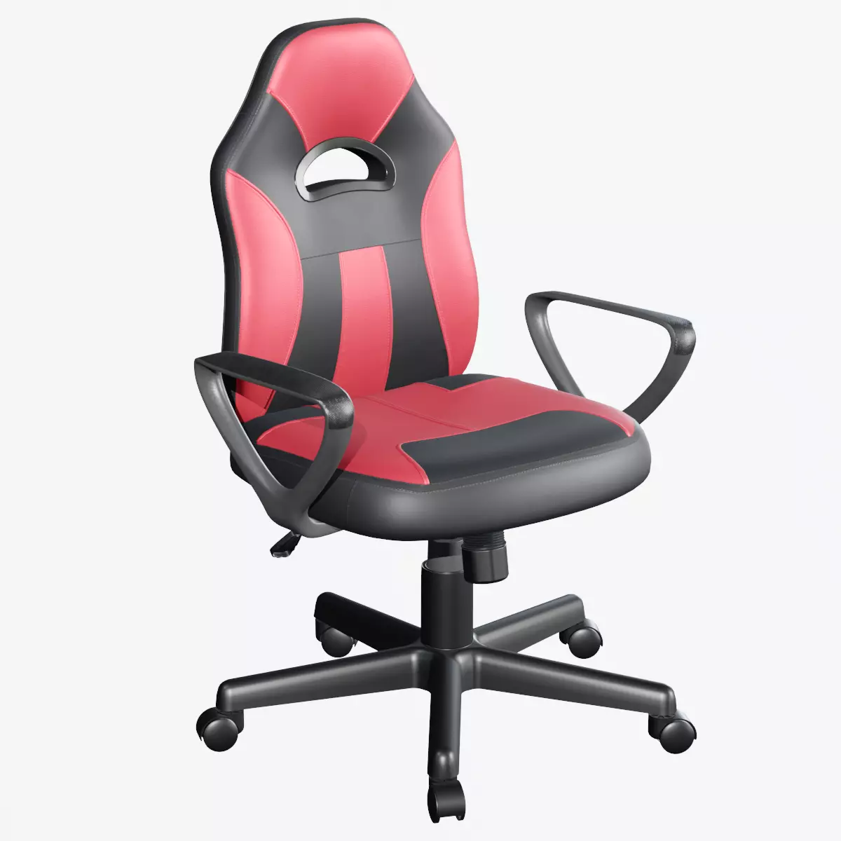 Gaming Chair Low-poly 3D model_0