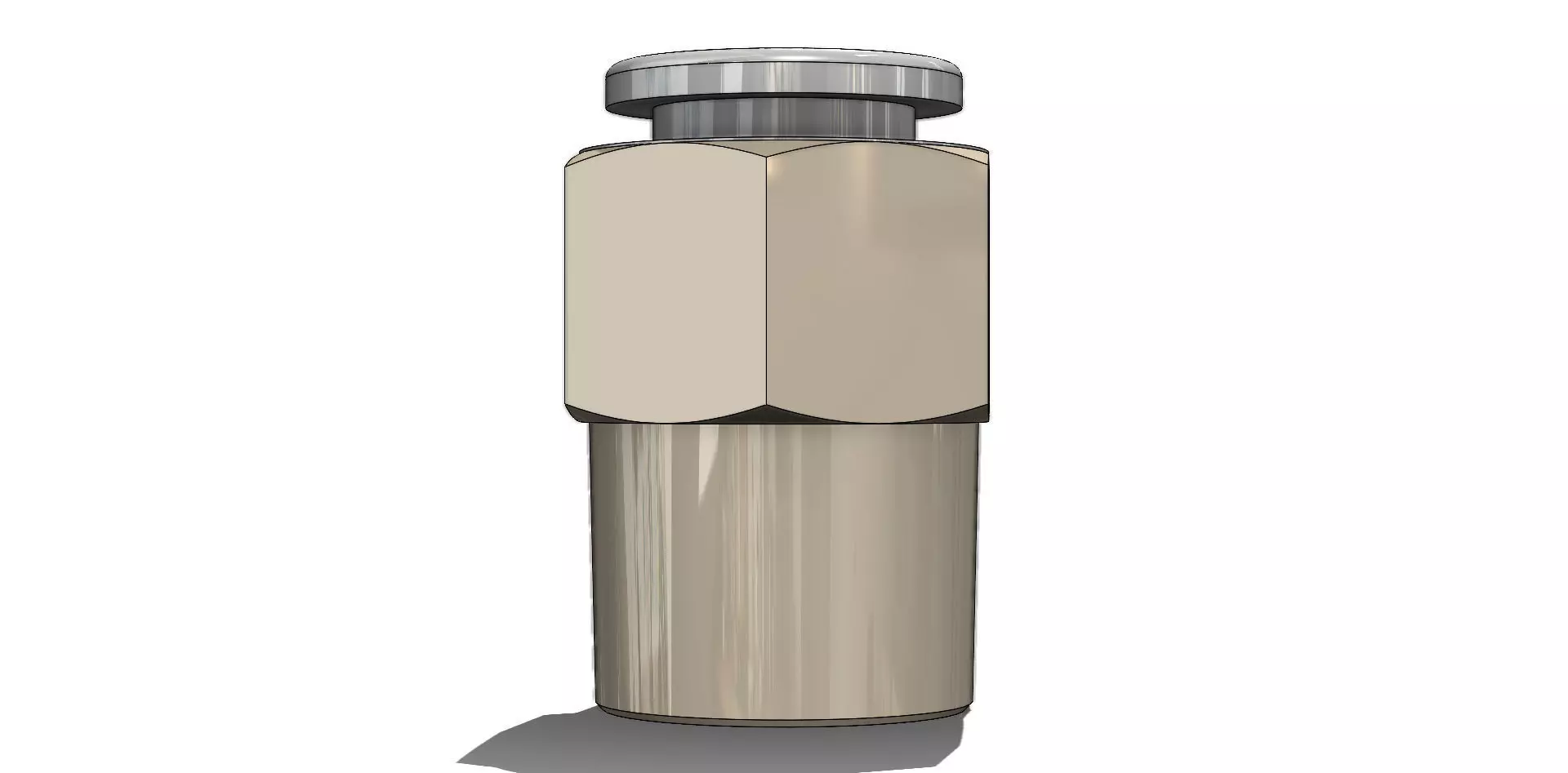 Conexao Rapida SMC KQ2H08 02A Quick Connection 3D model_28