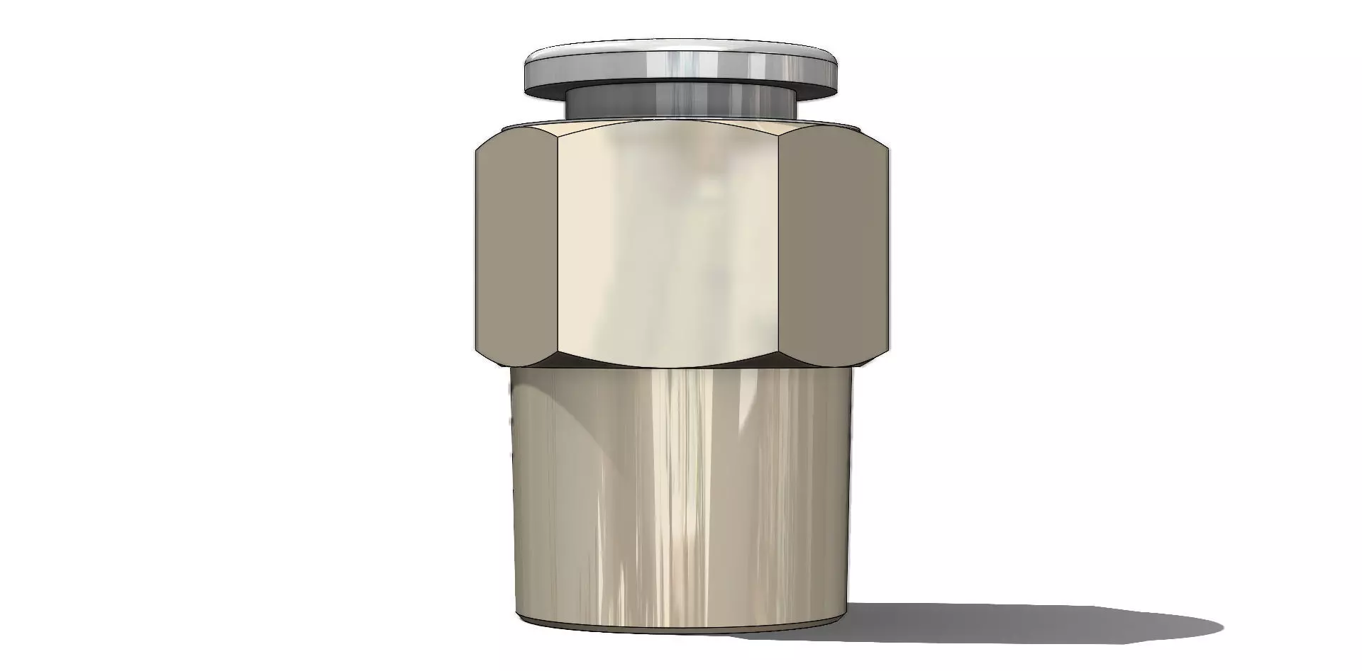 Conexao Rapida SMC KQ2H08 02A Quick Connection 3D model_10