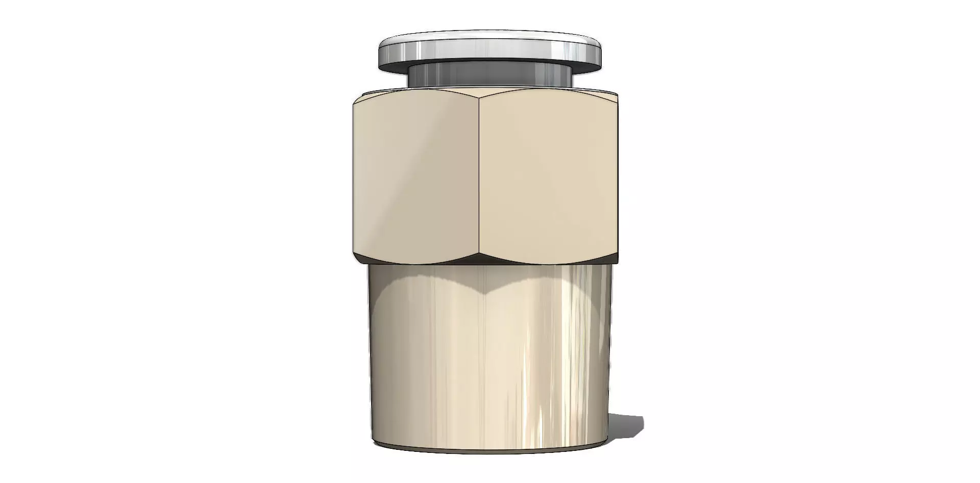 Conexao Rapida SMC KQ2H08 02A Quick Connection 3D model_16