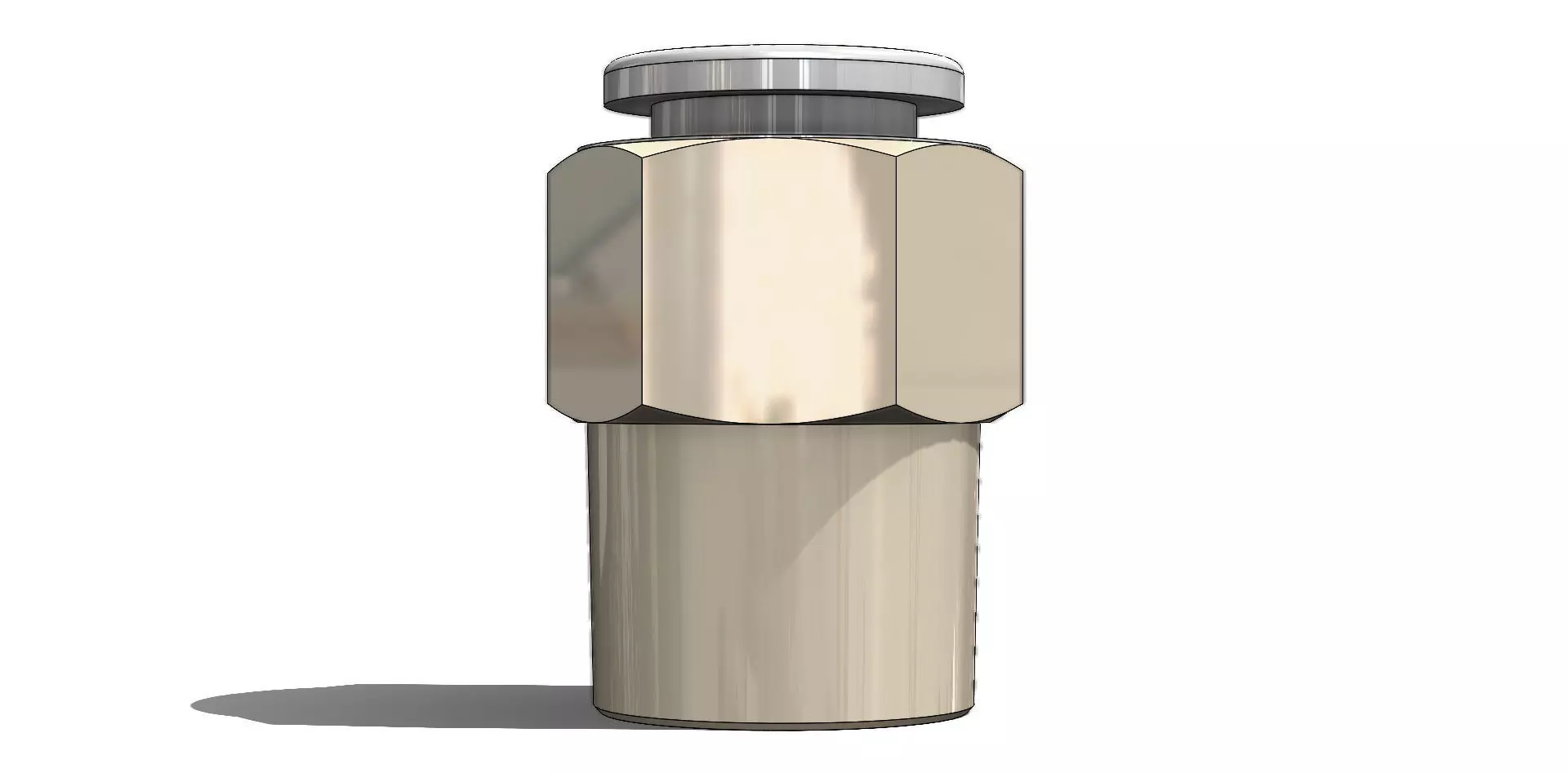 Conexao Rapida SMC KQ2H08 02A Quick Connection 3D model_8