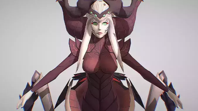 Arachness - Queen Of SoulDregs - Soulworker - Cute Anime Girl