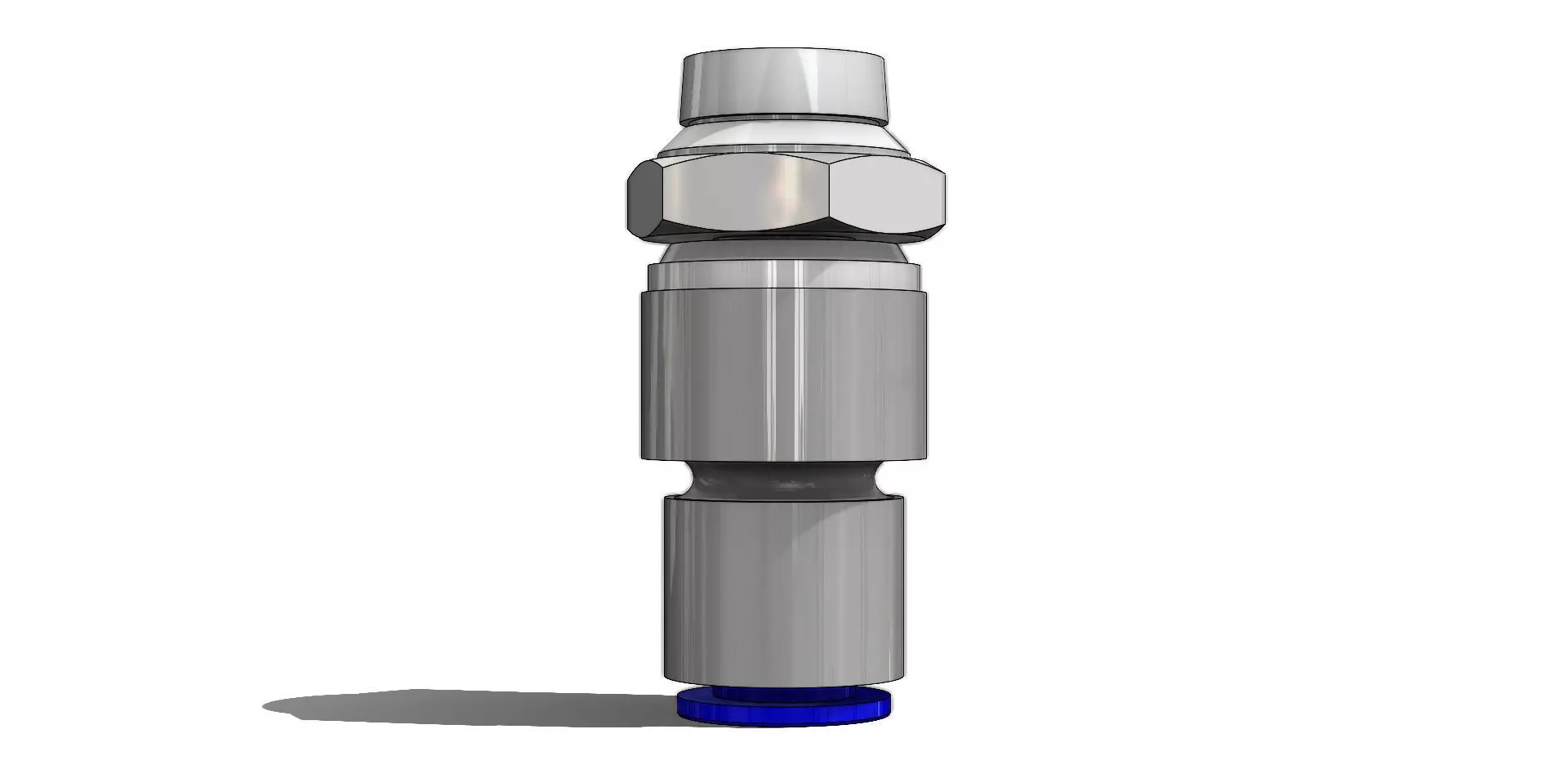 Conexao Rapida SMC KSH10 U03 Quick Connection 3D model_8