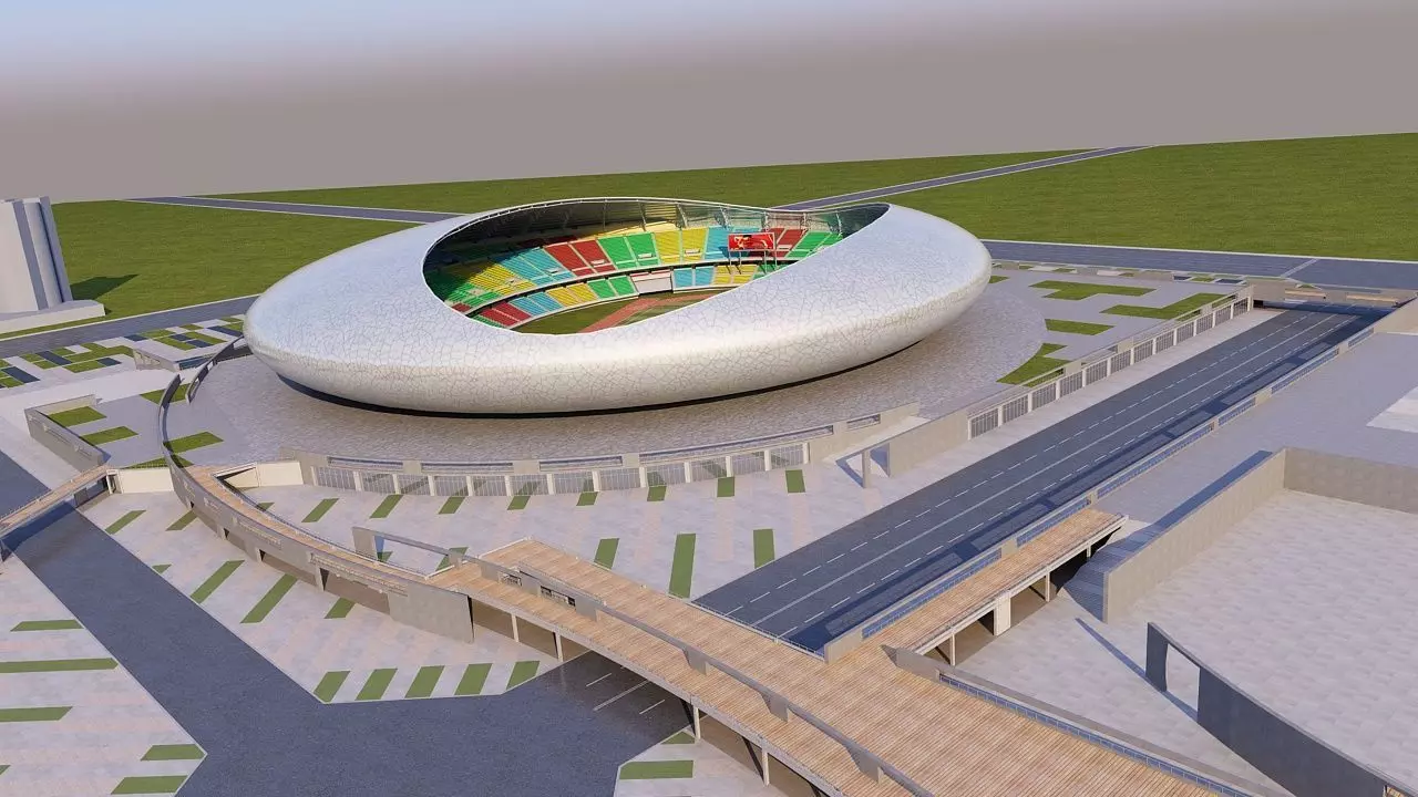 Stadium 2 3D model_8