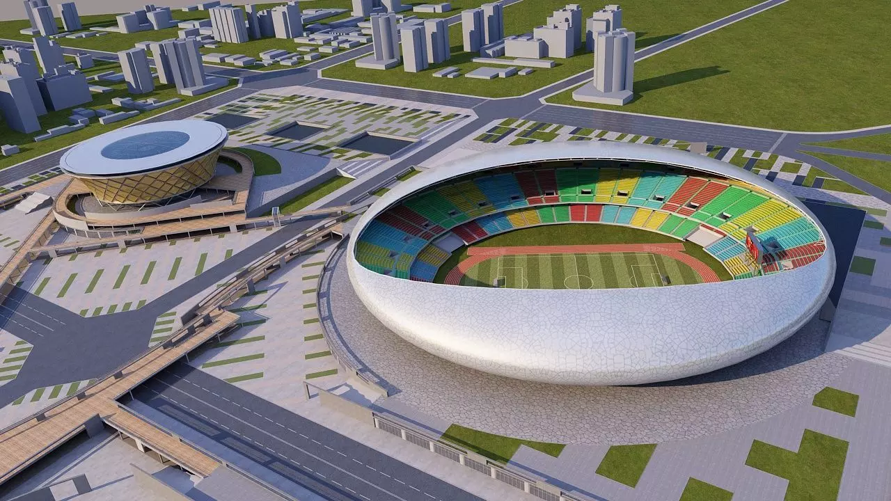Stadium 2 3D model_1