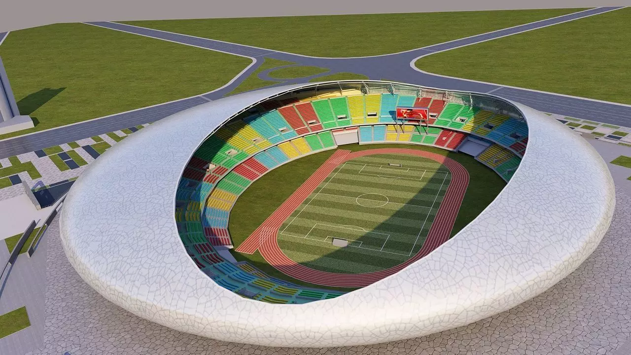 Stadium 2 3D model_9