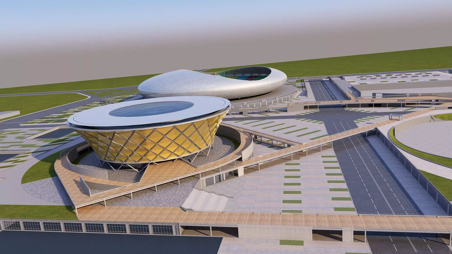 Stadium 2 3D model_5