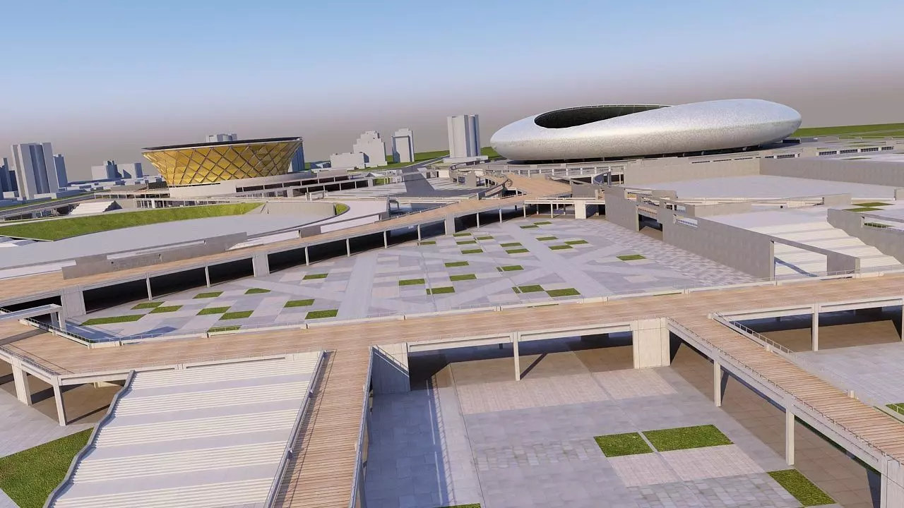 Stadium 2 3D model_7